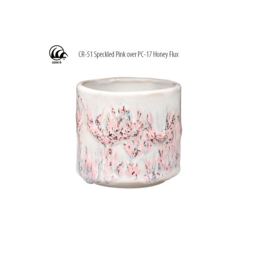 Glazura AMACO CR-51 Speckled Pink - 1240.design