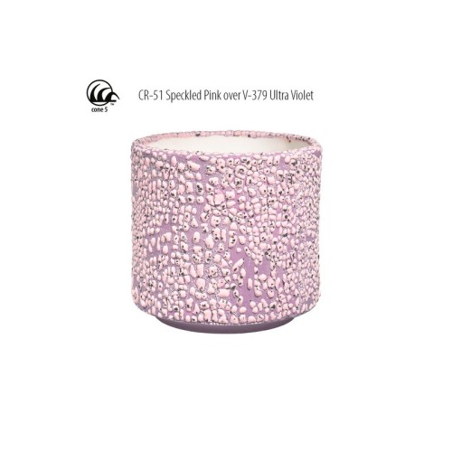 AMACO CR-51 Speckled Pink Steinzeug-Glasur - 1240.design