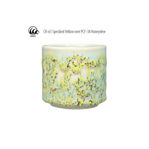 Glazura AMACO CR-61 Speckled Yellow - 1240.design