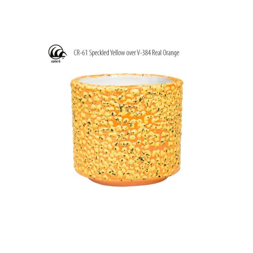 AMACO CR-61 Speckled Yellow Steinzeug-Glasur - 1240.design