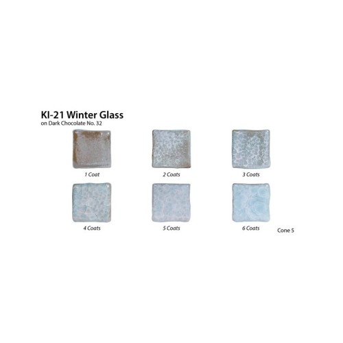 Glazura AMACO KI-21 Winter Glass  - 1240.design