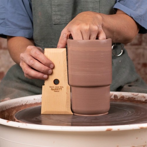 Garrity Tools Travel Mug wooden rib - 1240.design