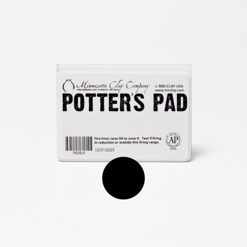 Podglazurní razítkovací polštářek Minnesota Clay BLACK - 1240.design