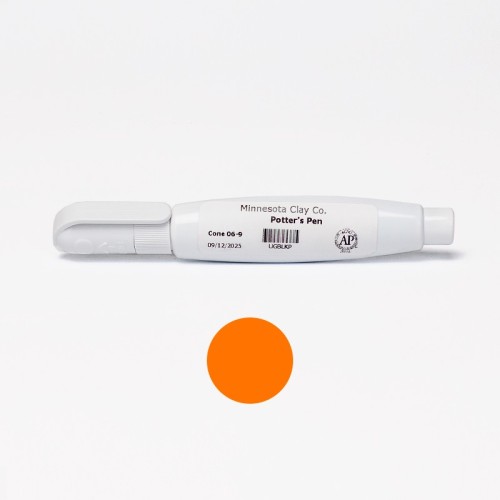 Podglazurní pero Minnesota Clay BRILLIANT ORANGE - 1240.design
