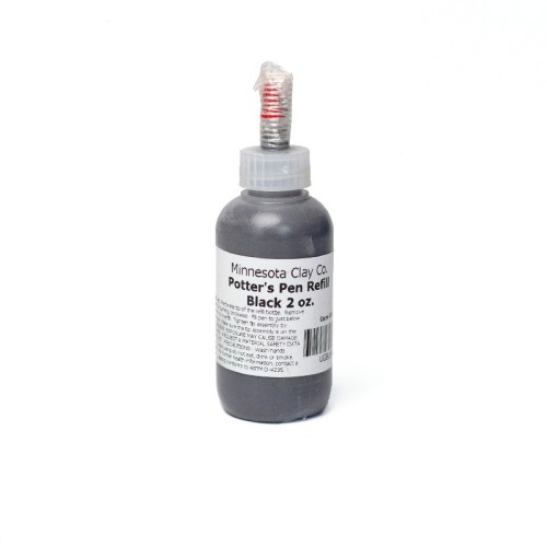 Minnesota Clay BLACK underglaze pen refill - 1240.design