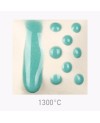Mayco SW-433 Turquoise Melt Gloop stoneware glaze - 1240.design