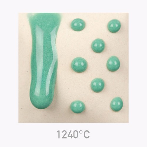 Glazura Mayco Turquoise Melt Gloop – 1240.design