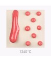 SW-422 Mayco Hot Pink Melt Gloop stoneware glaze - 1240.design