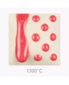 SW-422 Mayco Hot Pink Melt Gloop stoneware glaze - 1240.design