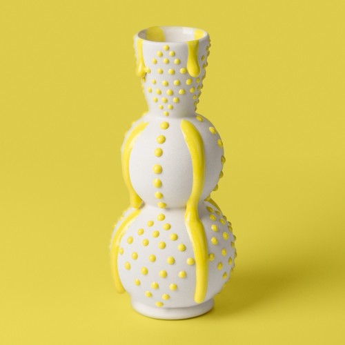 Mayco SW-421 Yellow Melt Gloop stoneware glaze - 1240.design