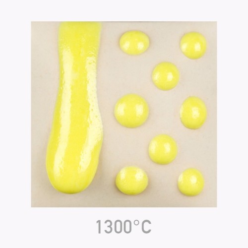 Mayco SW-421 Yellow Melt Gloop stoneware glaze - 1240.design