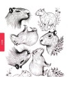 Capybara ceramic transfer - 1240.design