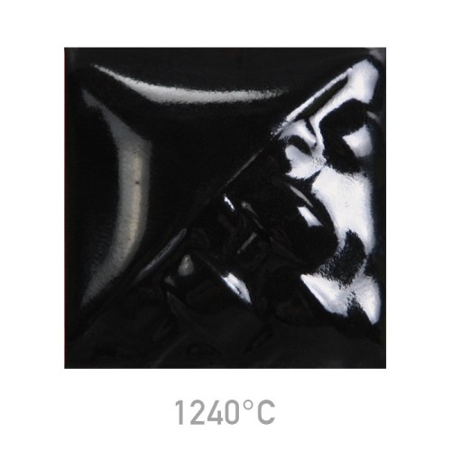 Glazura Mayco SW-508 Black Gloss - 1240.design