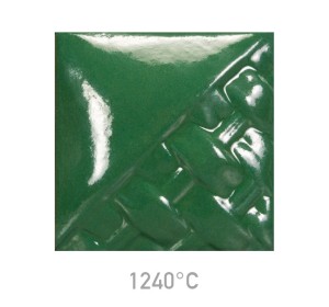 Glazura Mayco SW-509 Dark Green Gloss - 1240.design