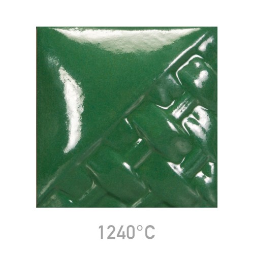 Glazura Mayco SW-509 Dark Green Gloss - 1240.design