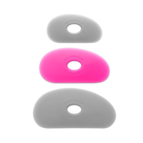 Mudtools Pink Ultra Soft Polymer Rib Shape 1 - 1240.design