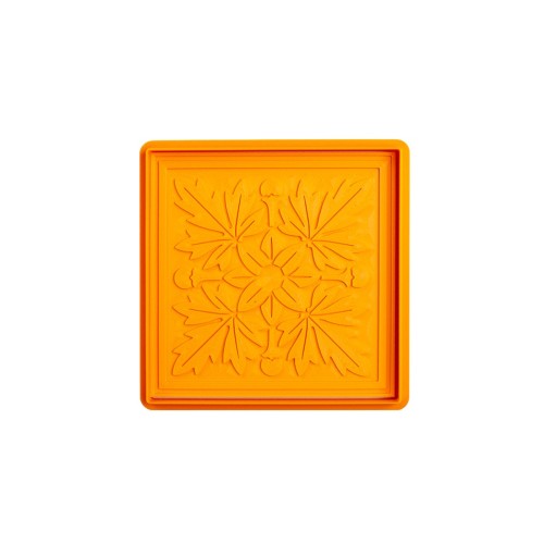 Vykrajovátko a razítko na dlaždice Kaštanové listy - 1240.design