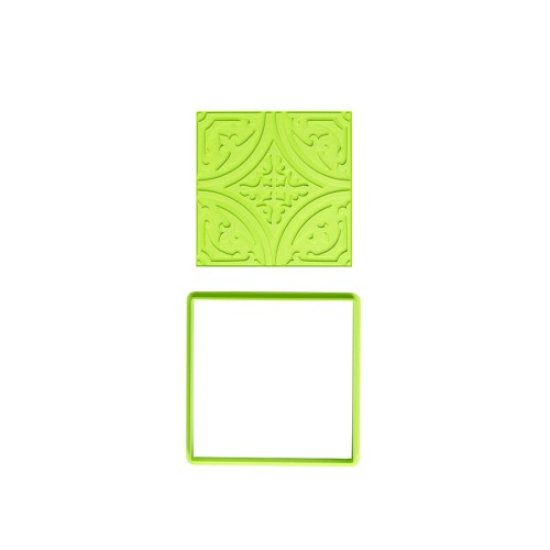 Wykrojnik ze stemplem do gliny Ornament Katedralny - 1240.design