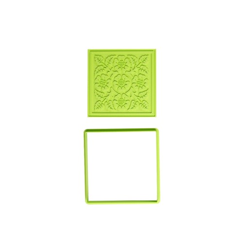 Wykrojnik ze stemplem do gliny Łąka Renesansowa - 1240.design