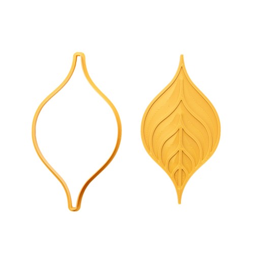 Ausstechform mit Stempel Art Nouveau Tulpe – 1240.design