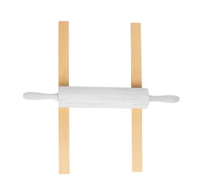 Guide rails for rolling clay slabs (6 pcs.) - 1240.design