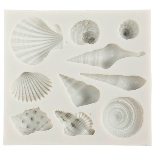 Silikonová forma mušle - 1240.design