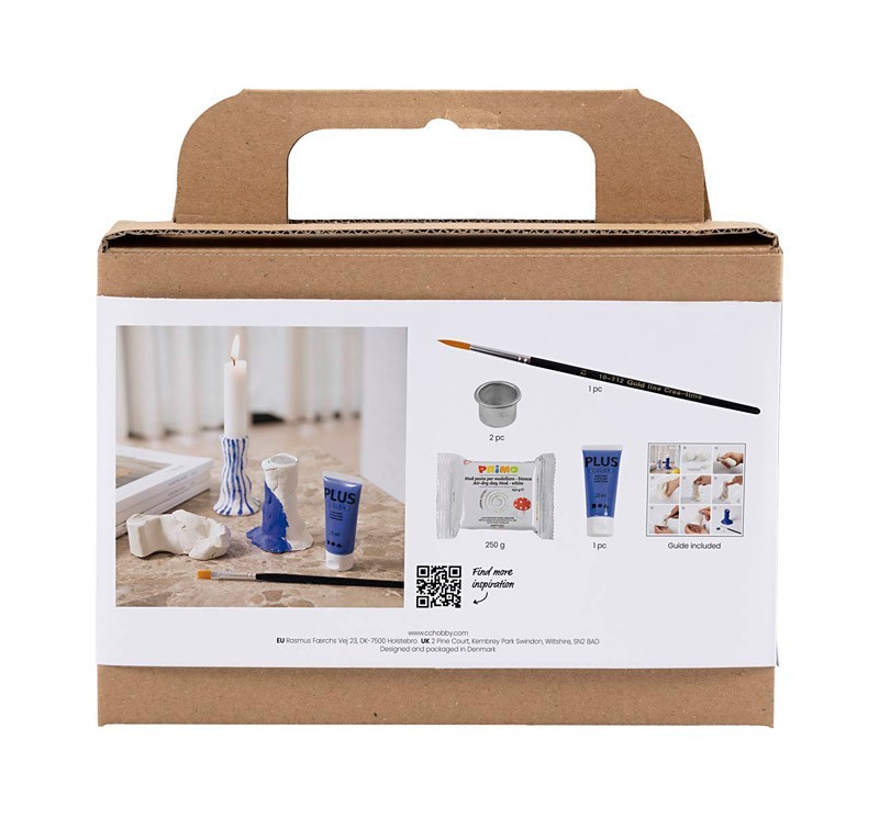 Candle Holders - Clay Modelling Set | Creativ Company