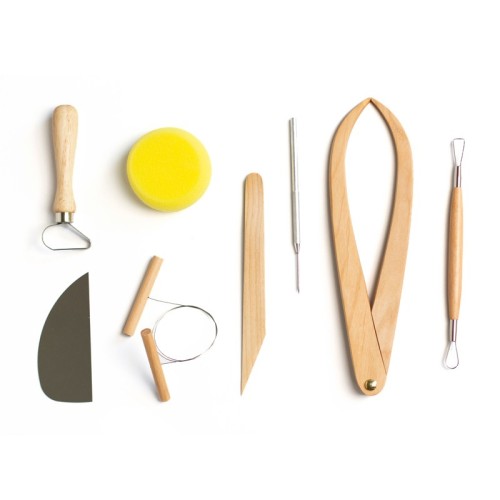 Sada nástrojů na keramiku Essentials – točení a obtáčení