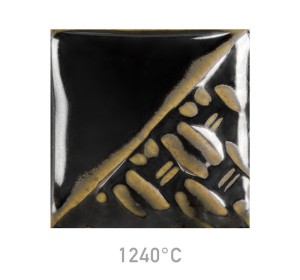 Glazura Mayco SW-132 Mirror Black - 1240.design