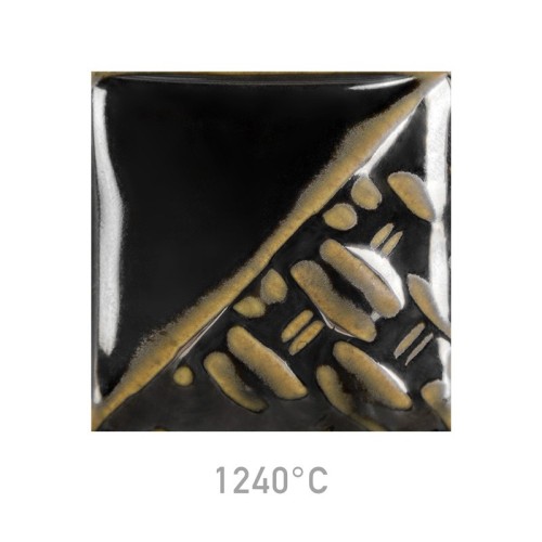 Steinzeug-Glasur Mayco  SW-132 Mirror Black - 1240.design