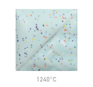 Steinzeug-Glasur Mayco SW-232 Baby Blue Speck - 1240.design