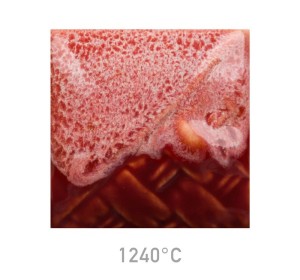 Mayco SW-408 White Flux stoneware glaze - 1240.design