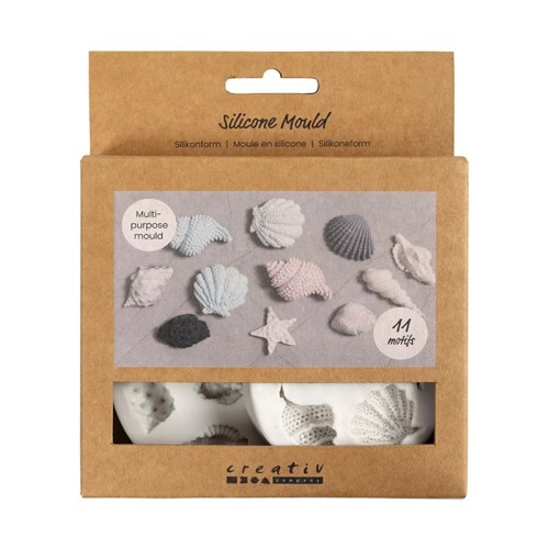 Silikonform muscheln und Seesterne - 1240.design