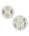 Silikonform muscheln und Seesterne - 1240.design