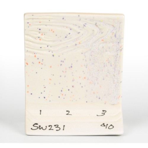 Mayco SW-231 Lilac Speck stoneware glaze - 1240.design