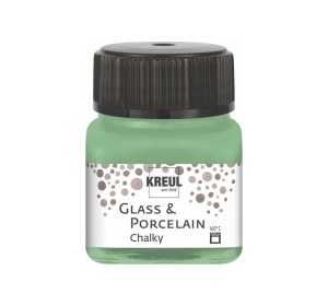 KREUL Glass & Porcelain chalky paint Rosemary Green - 1240.design