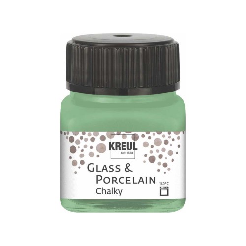 Křídová barva na sklo a porcelán KREUL Chalky - 1240.design