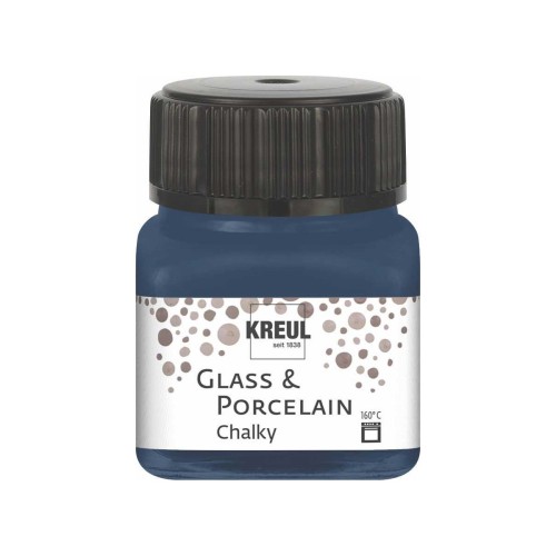 KREUL Glas- und Porzellanfarbe Chalky Navy Blue - 1240.design