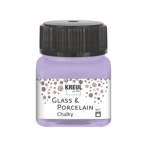Křídová barva na sklo a porcelán KREUL Chalky - 1240.design