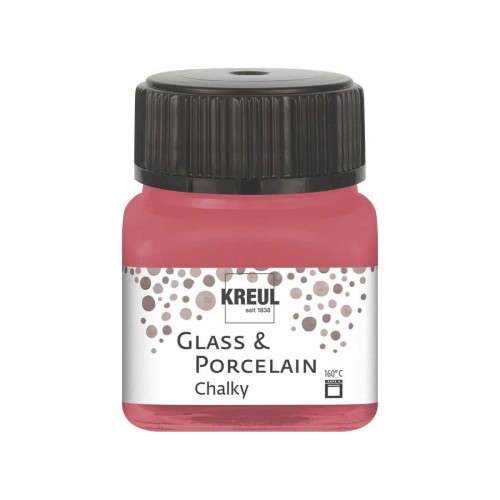 Farba do ceramiki KREUL Chalky Cozy Red - 1240.design
