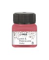 KREUL Glass & Porcelain chalky paint Cozy Red - 1240.design