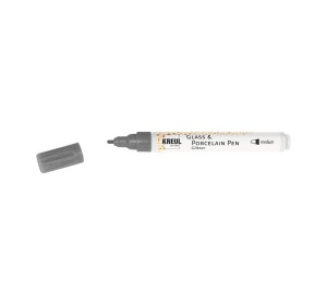 KREUL Glas- und Porzellan-Stift Glitter Anthracite - 1240.design