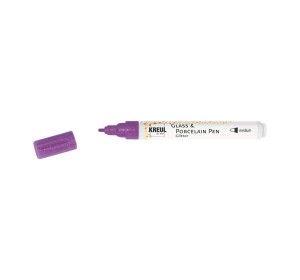 Pisak do ceramiki KREUL Glitter medium Violet - 1240.design