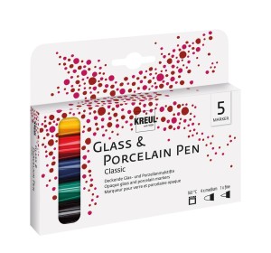 Sada fixů na sklo a porcelán KREUL Classic - 1240.design
