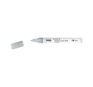 Fix na sklo a porcelán KREUL medium Metallic Silver - 1240.design