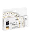 KREUL Glass & Porcelain Pen Glamour Set - 1240.design