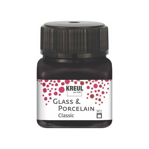 Farba do ceramiki KREUL Classic Black - 1240.design
