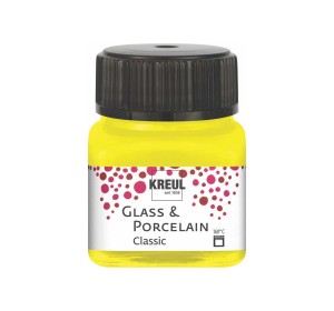 Barva na sklo a porcelán KREUL Classic Canary Yellow - 1240.design