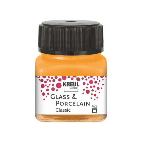 KREUL Glass & Porcelain Paint Classic Orange - 1240.design