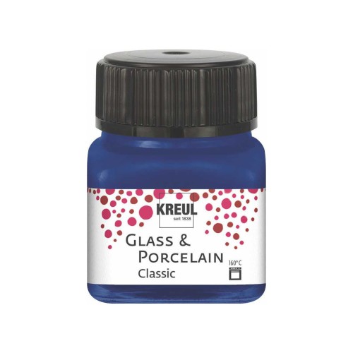KREUL Glass & Porcelain Paint Classic Royal Blue - 1240.design